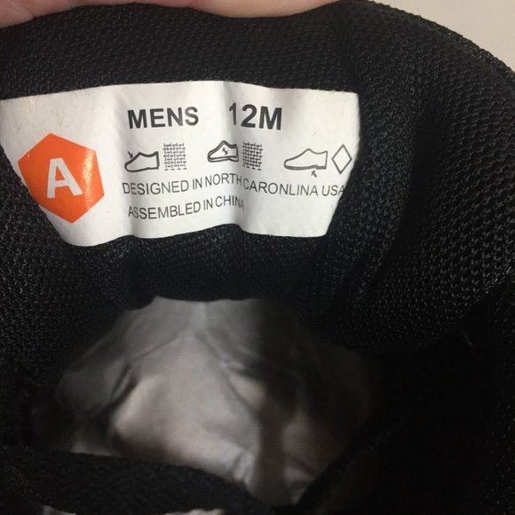 Anderson Uniform Old Dominion Freight Branded SHIELD Steel Toe Work Shoes 12 - Picture 6 of 7